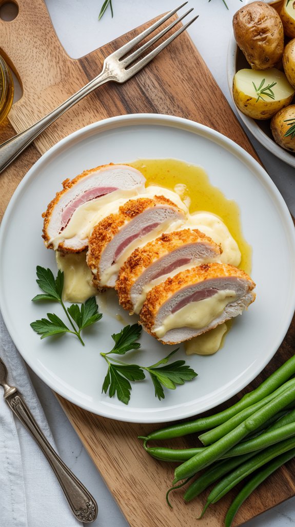 classic chicken cordon bleu