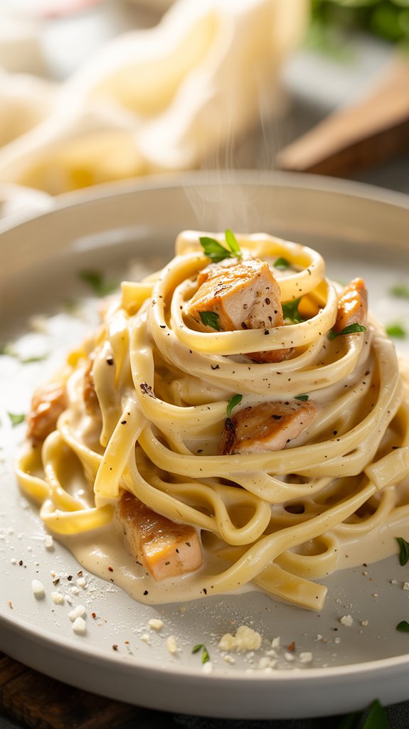 creamy chicken alfredo recipe