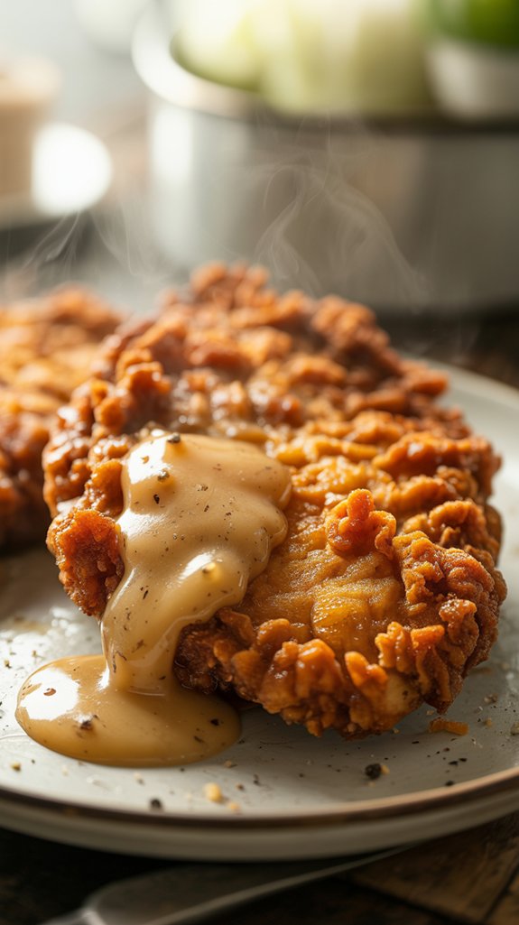 crispy chicken fried steak