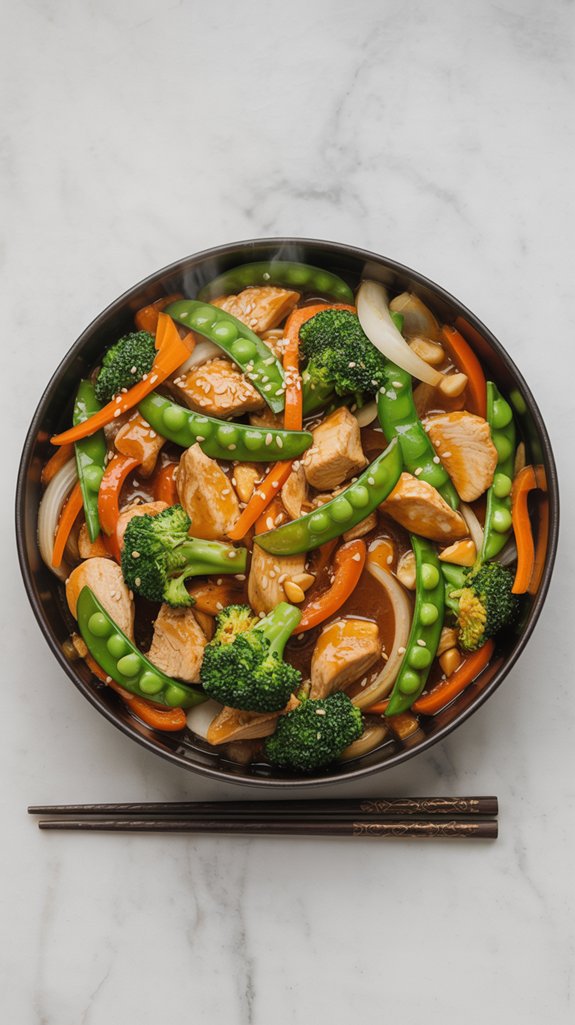 flavorful asian chicken dish