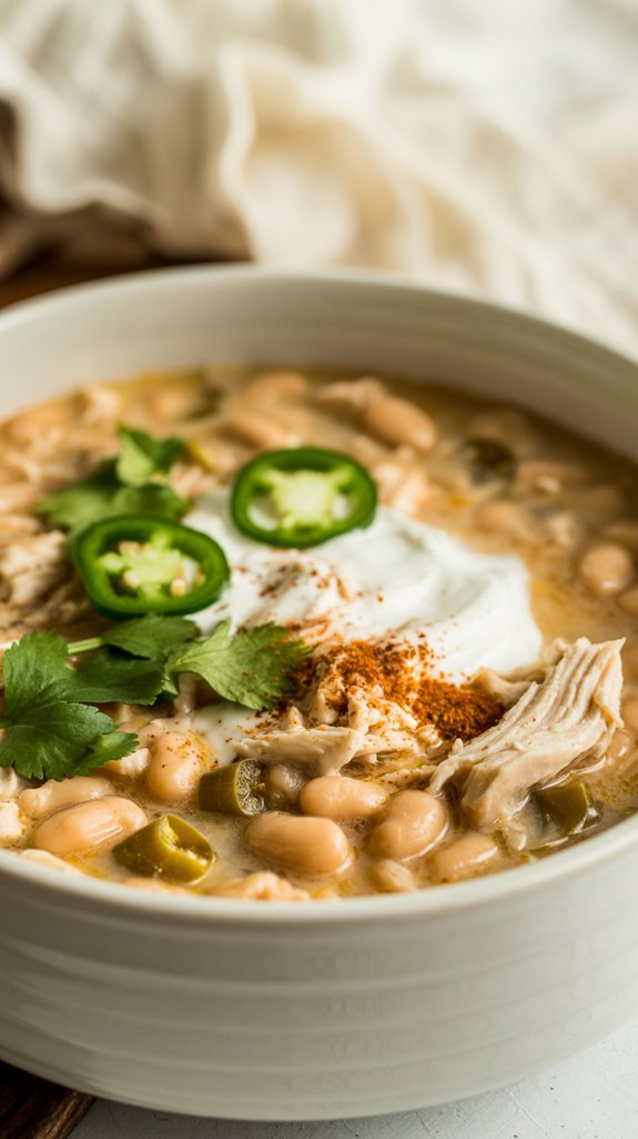 hearty white chicken chili