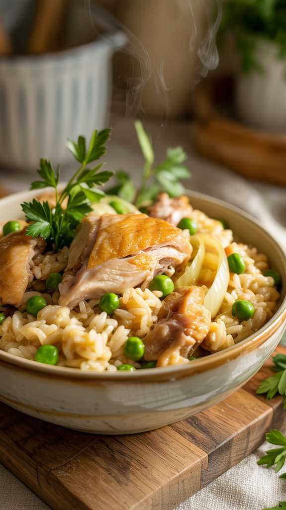 one pot chicken and rice