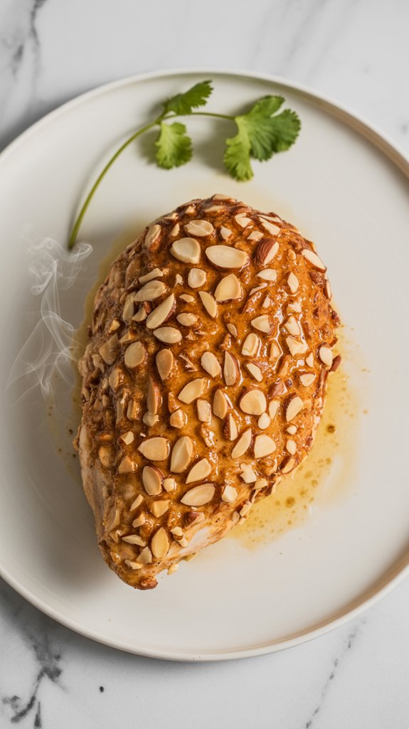 almond crusted chicken recipe