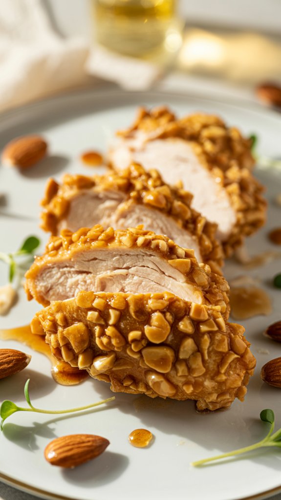 almond crusted chicken recipe instructions