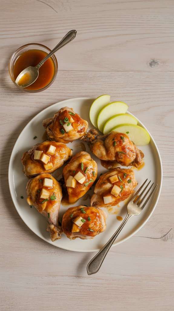 apple glazed chicken recipe