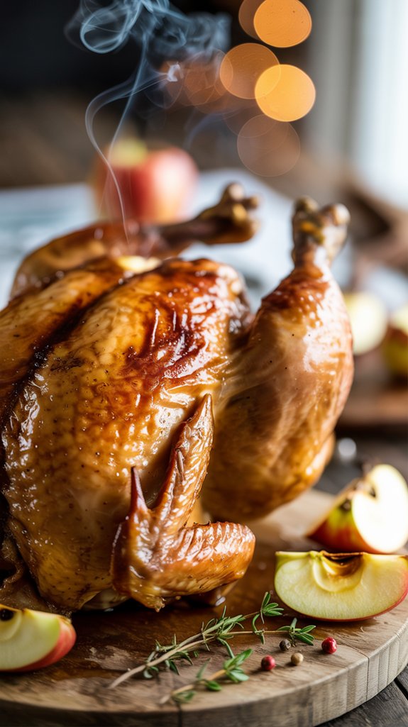 apple smoked whole chicken recipe