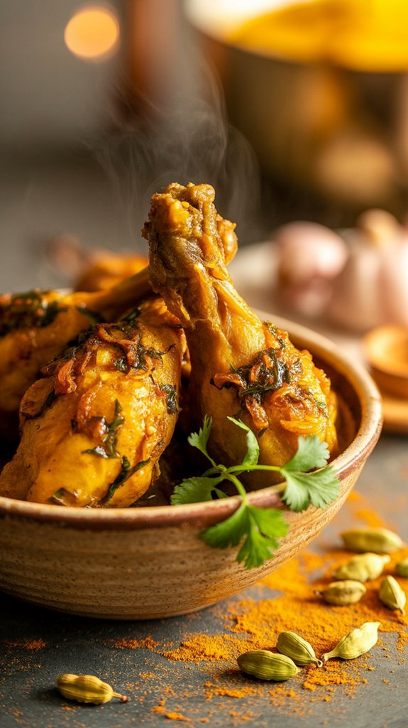 aromatic marinated afghani chicken