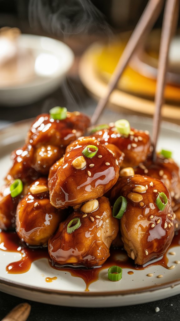 asian garlic chicken recipe