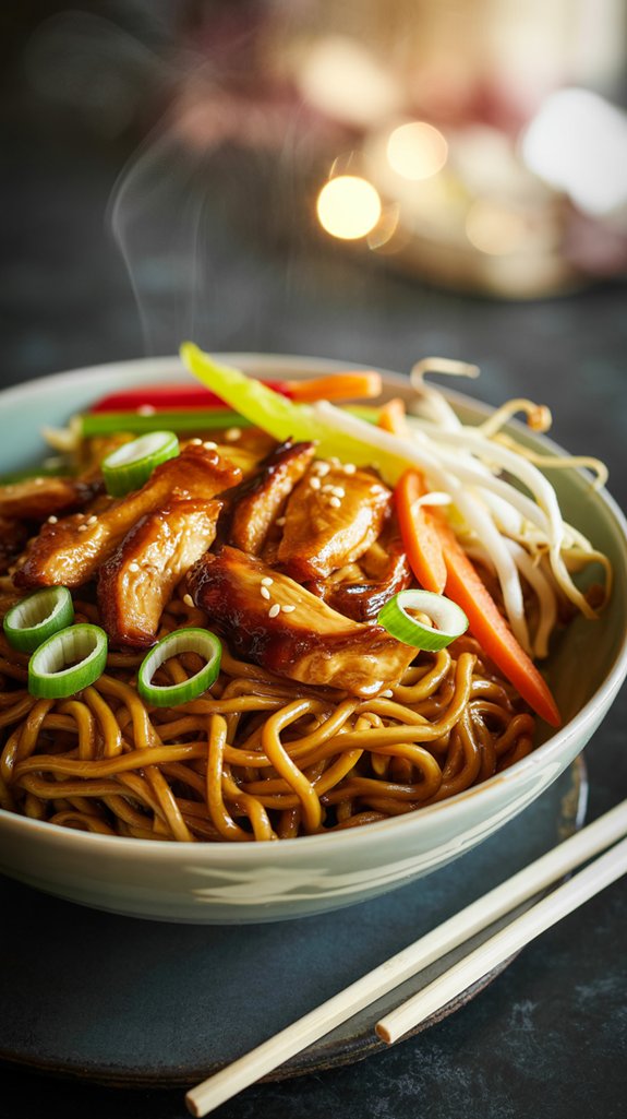 authentic chicken lo mein recipe