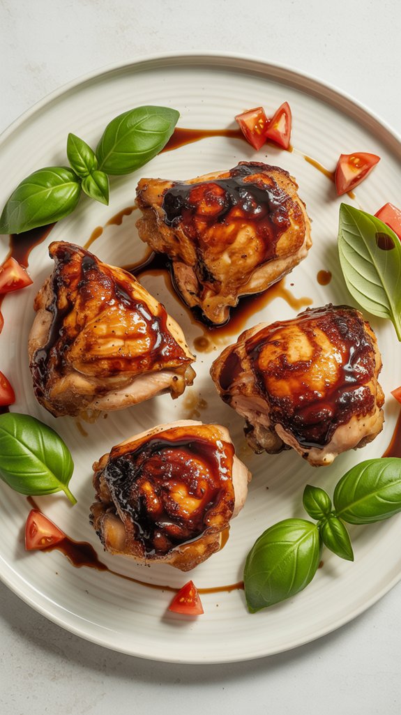 balsamic chicken with flavors