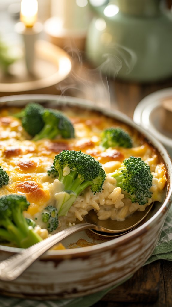 broccoli rice casserole recipe