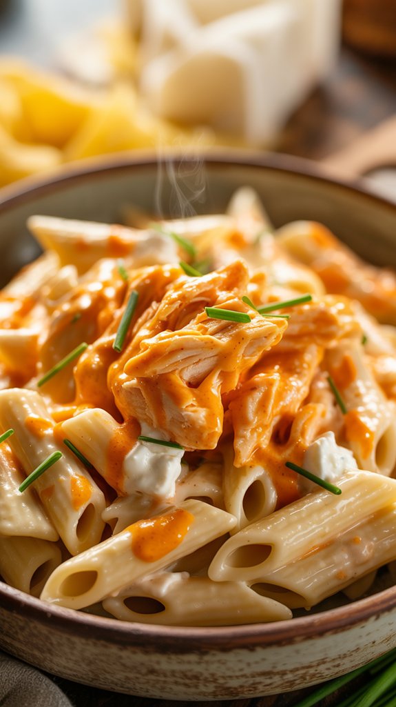 buffalo chicken pasta recipe