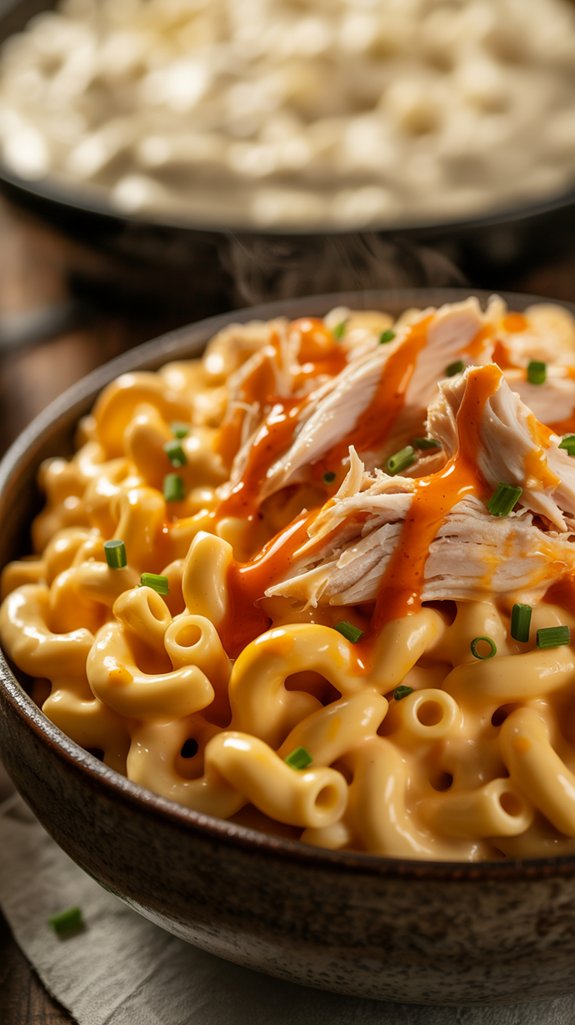 buffalo mac and cheese