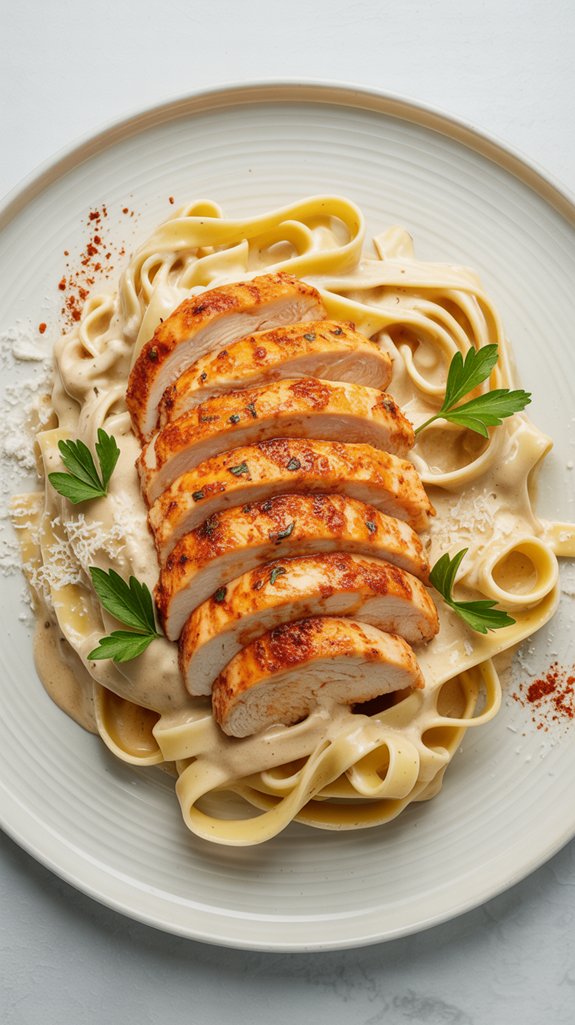 cajun chicken alfredo delight