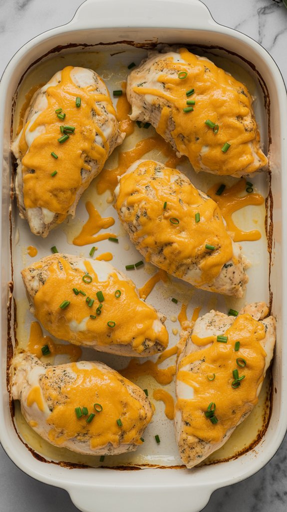 cheesy ranch chicken dish