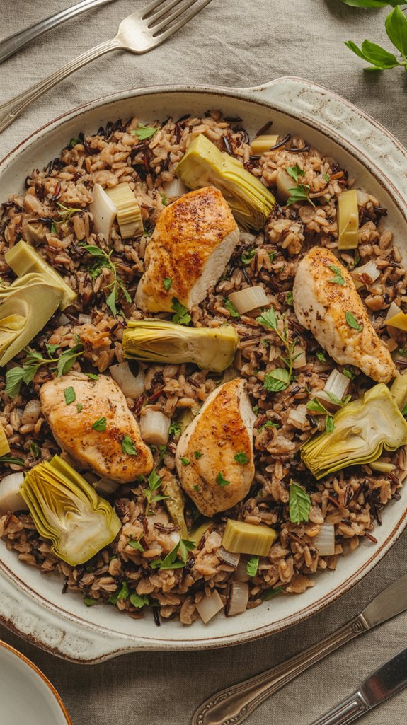 chicken and artichoke dish