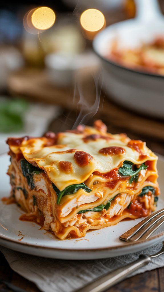 chicken lasagna step by step recipe
