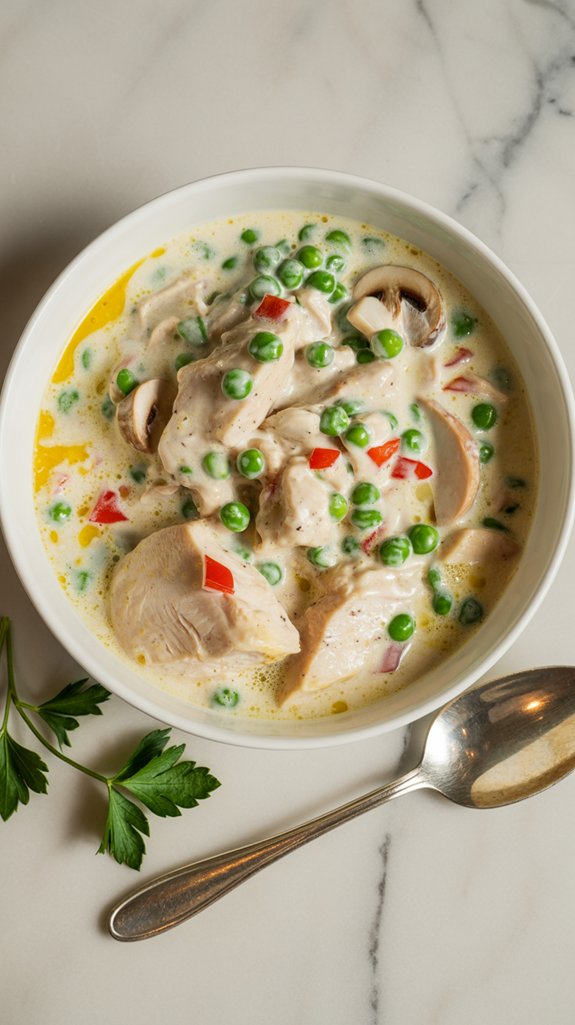 classic chicken a la king