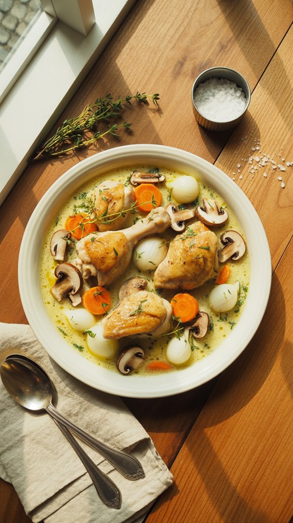 classic french chicken stew