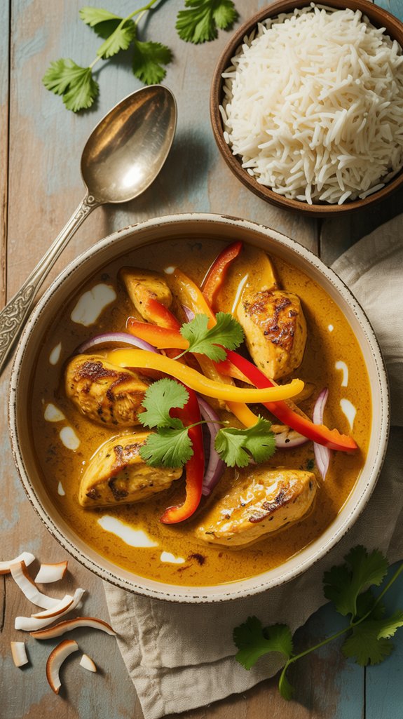 coconut curry chicken recipe