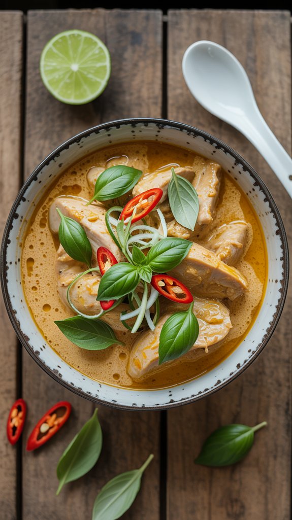 coconut lime curry chicken