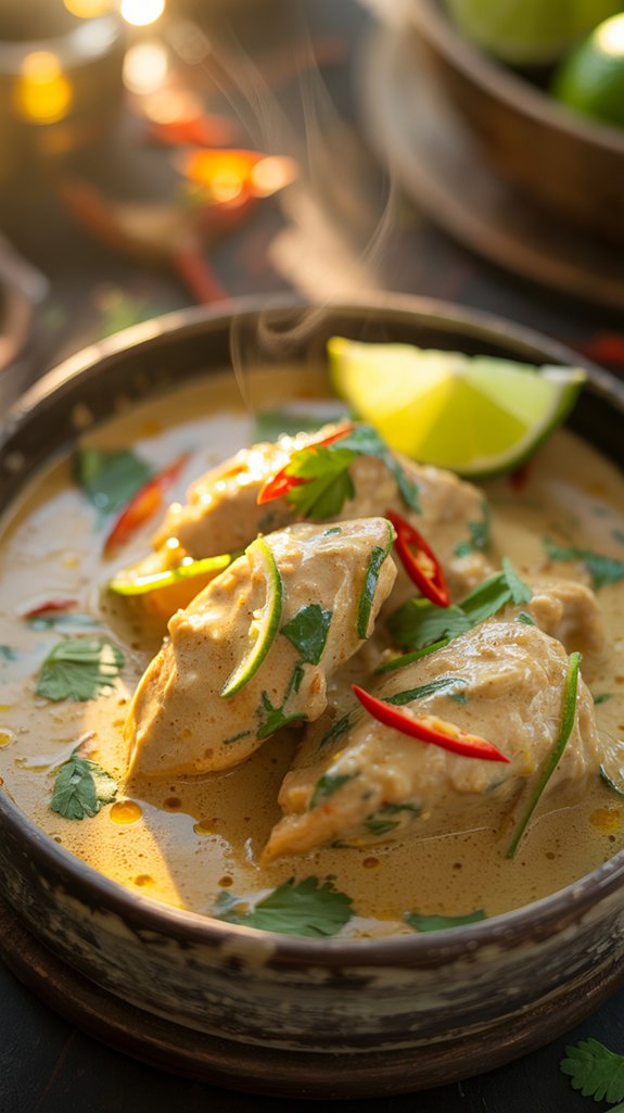 coconut lime curry chicken
