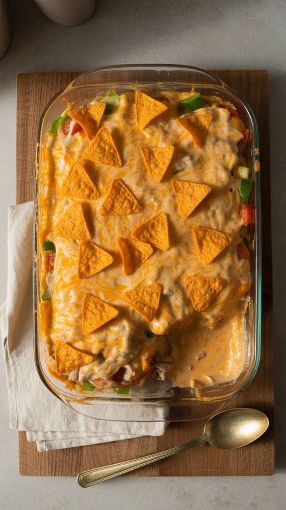 comforting doritos chicken casserole