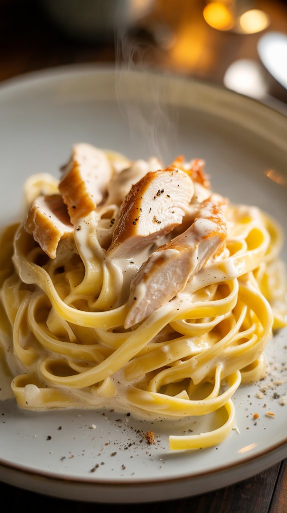 cook chicken and vegetables
