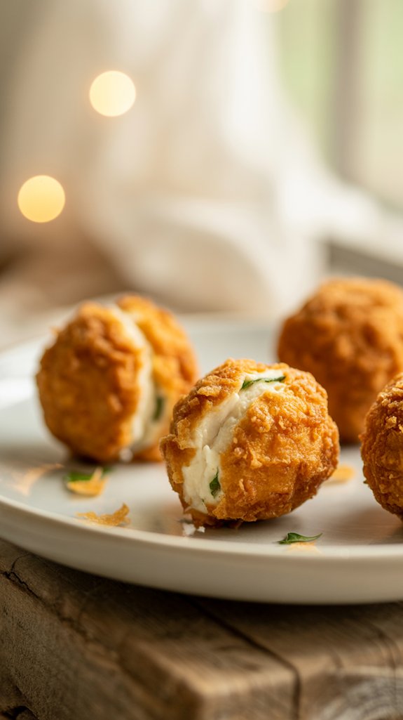 cream cheese chicken balls