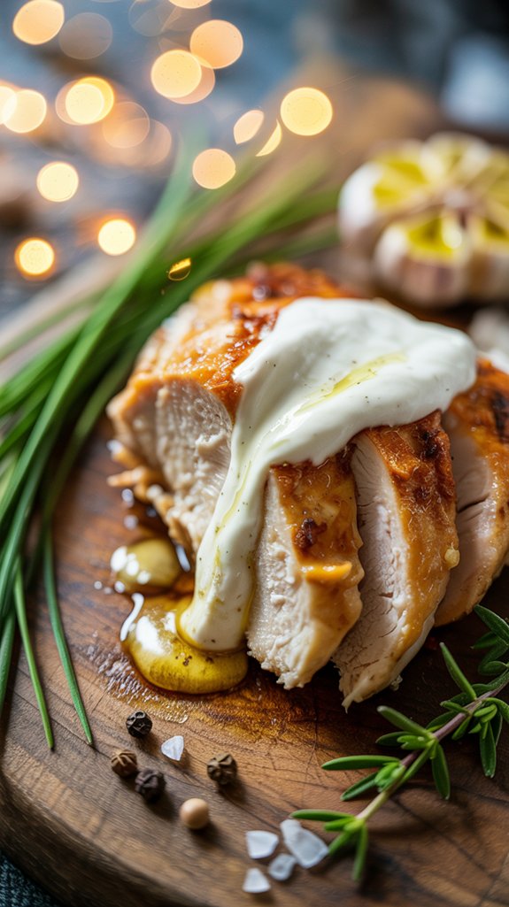 creamy boursin chicken recipe