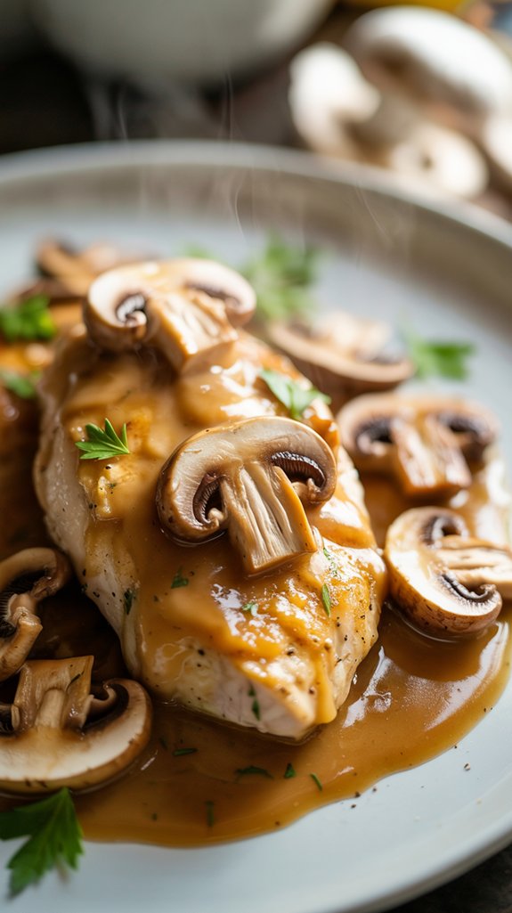 creamy chicken marsala recipe