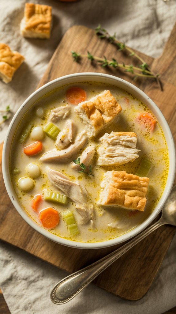creamy chicken pot pie