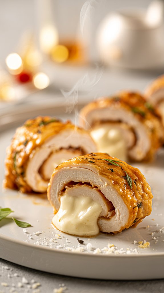 creamy chicken roll ups recipe