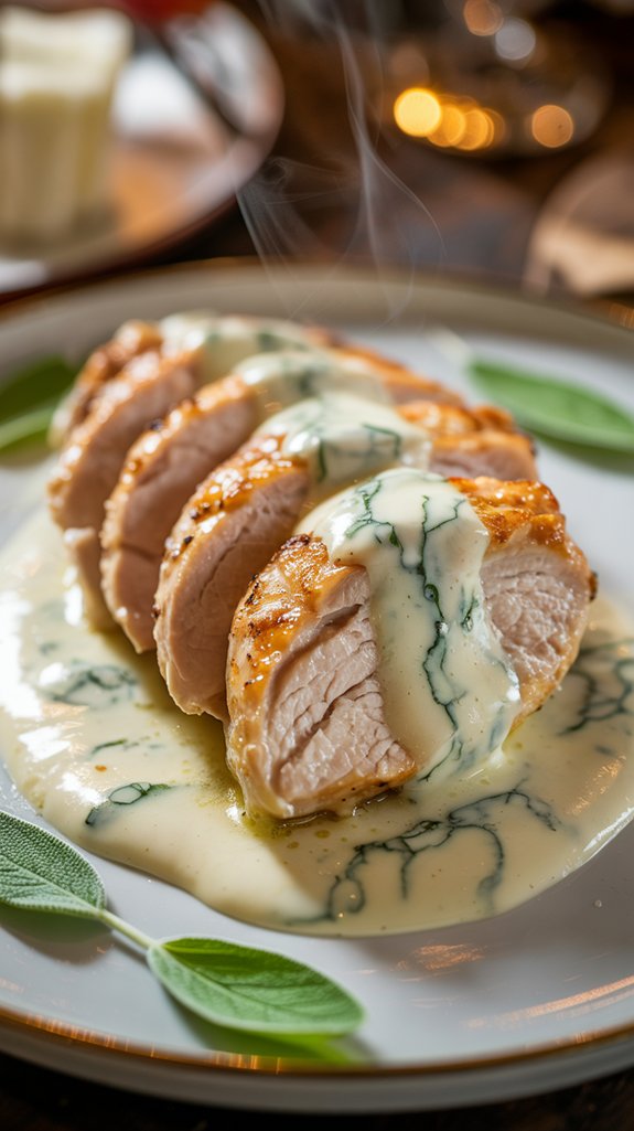 creamy gorgonzola chicken recipe