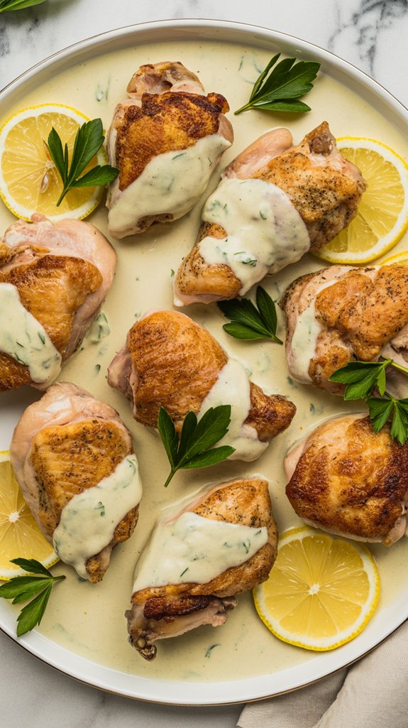 creamy lemon chicken recipe