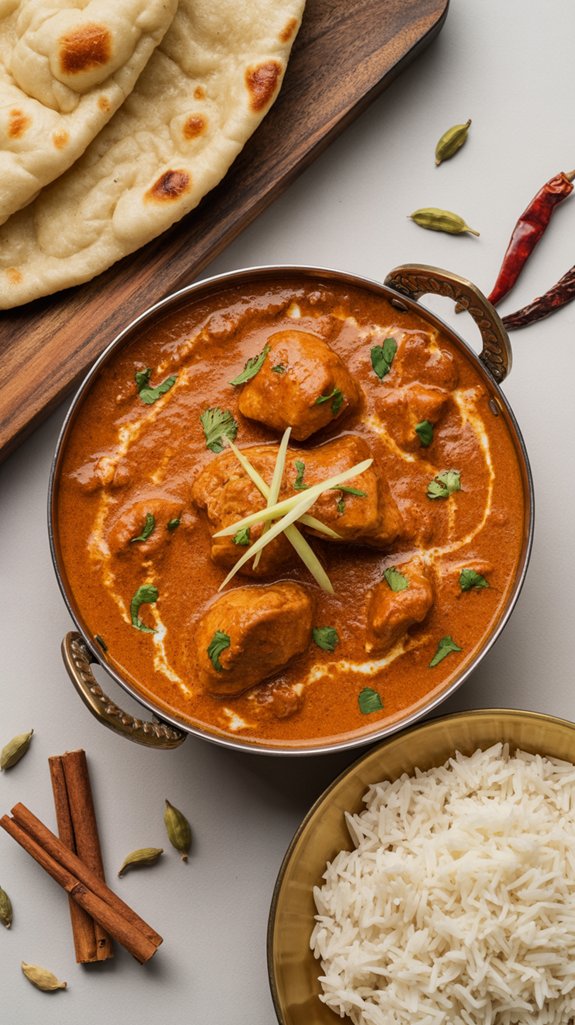 creamy spiced tomato curry