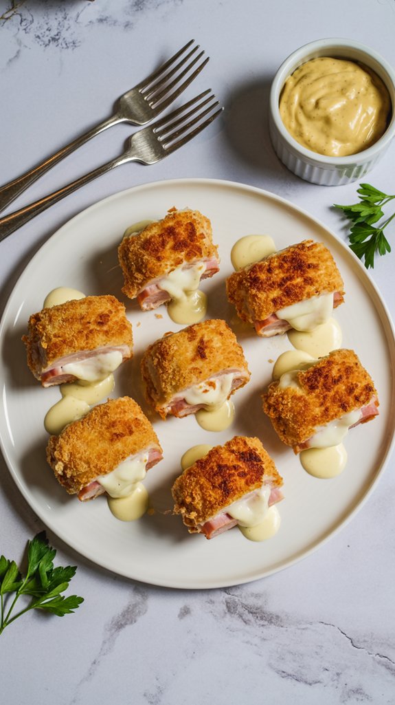 crispy chicken cheese delight