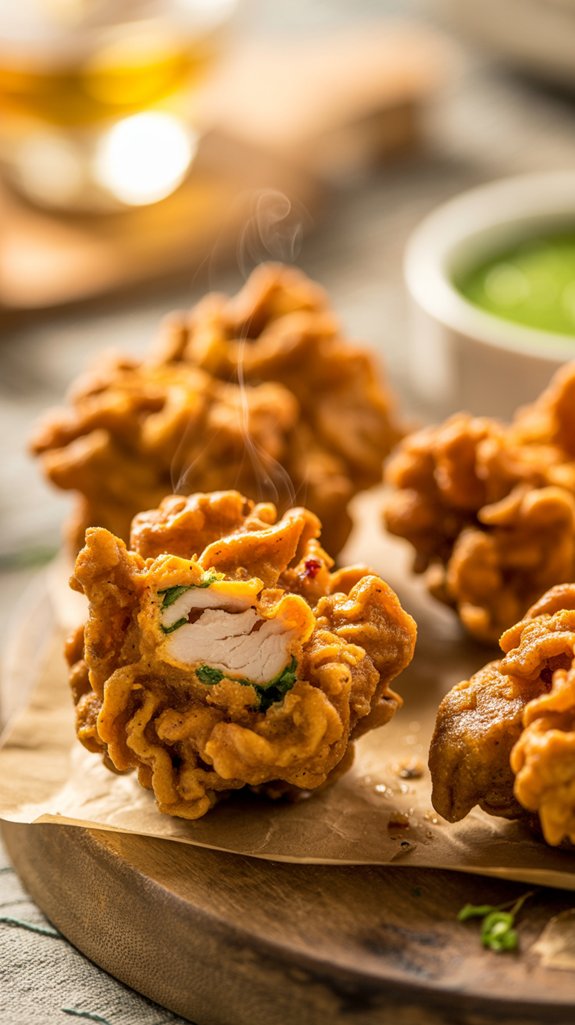 crispy chicken pakoras recipe
