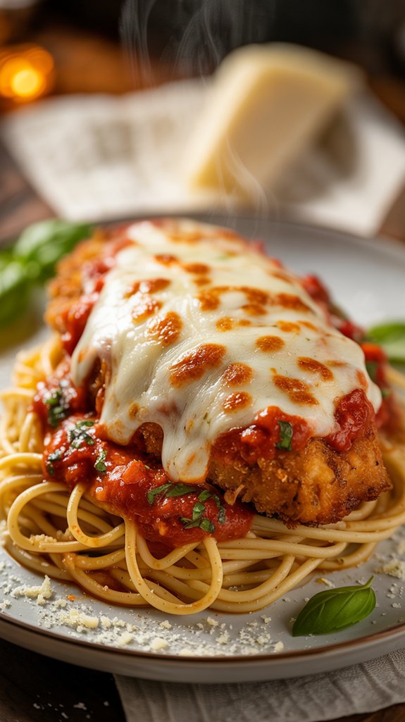 crispy chicken parmesan recipe