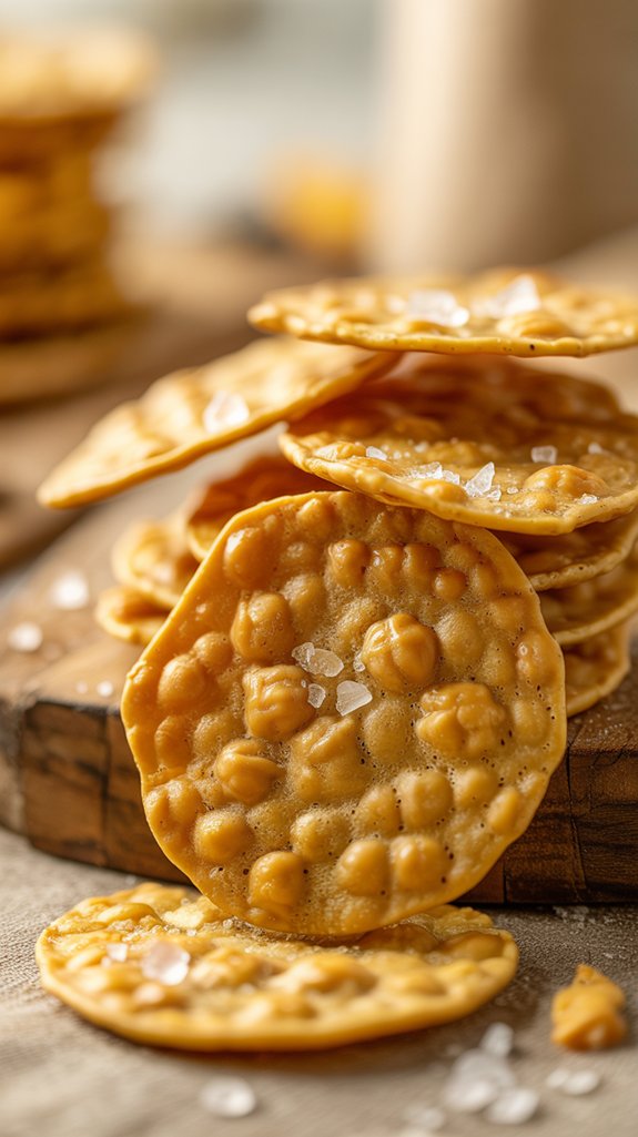 crispy chickpea cracker recipe