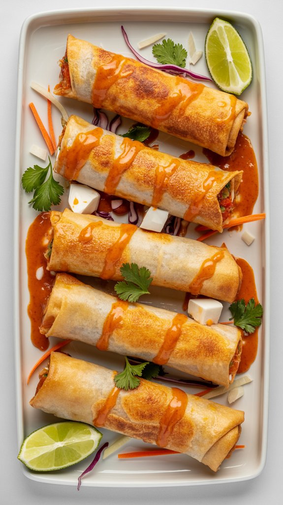 crispy fusion egg roll