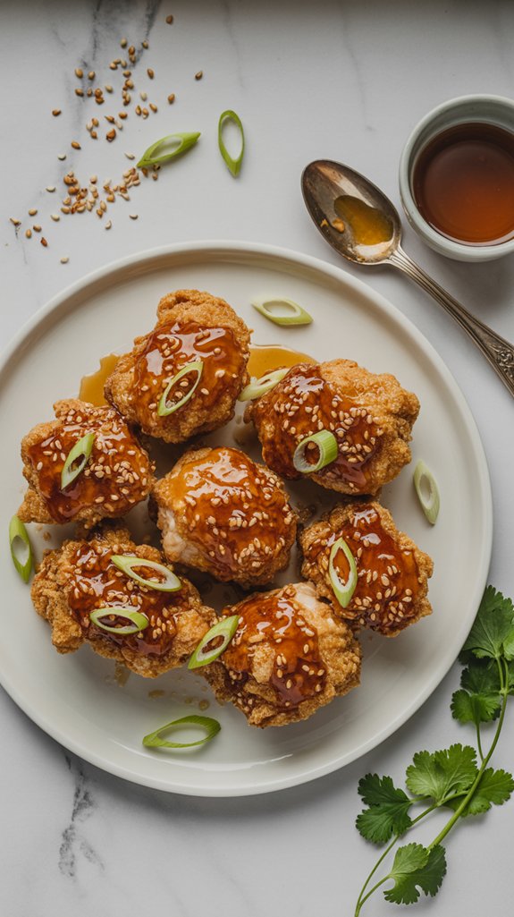 crispy honey glazed chicken recipe