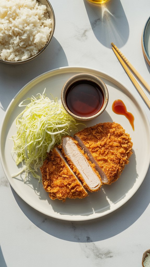 crispy japanese chicken katsu