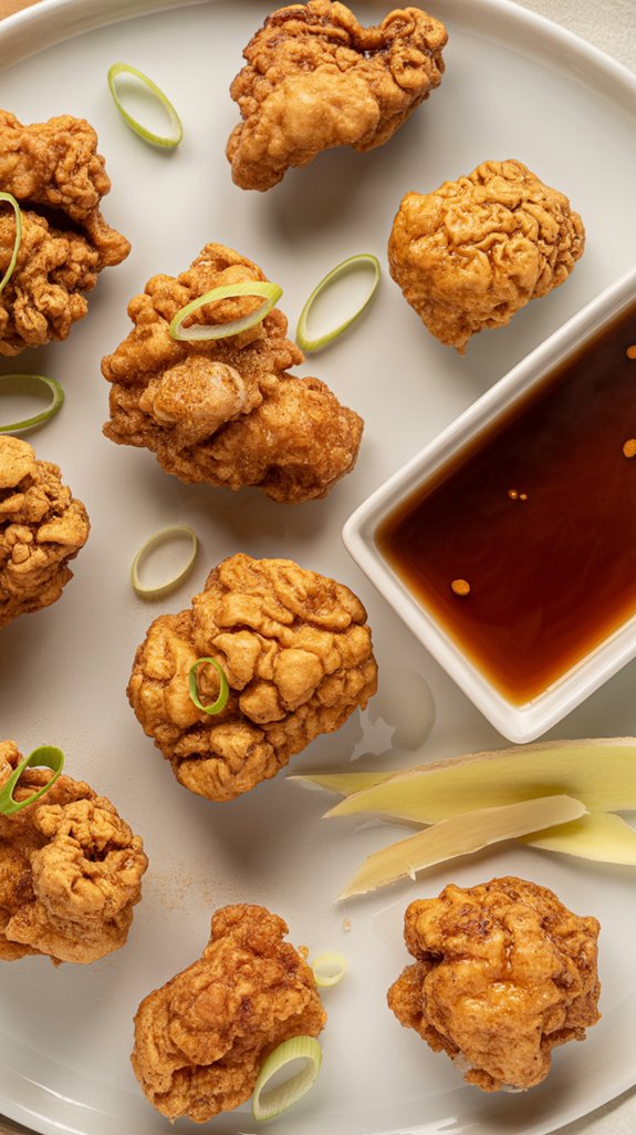 crispy japanese fried chicken