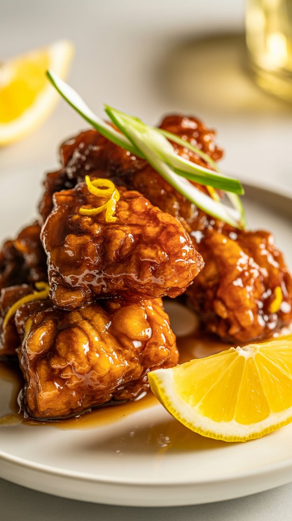 crispy lemon chicken recipe