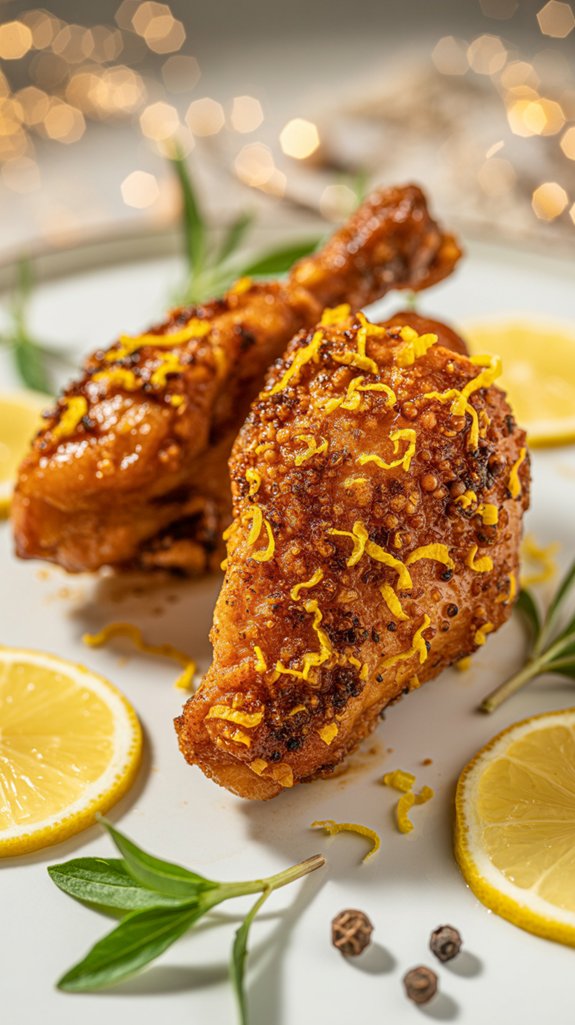 crispy lemon pepper chicken