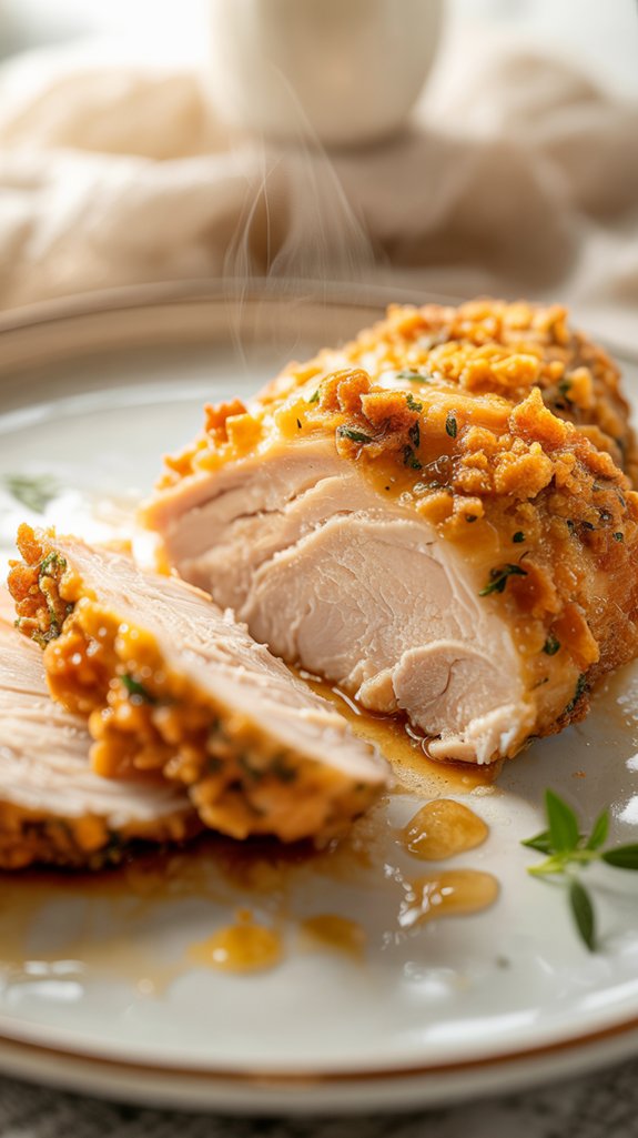 crispy parmesan crusted chicken recipe