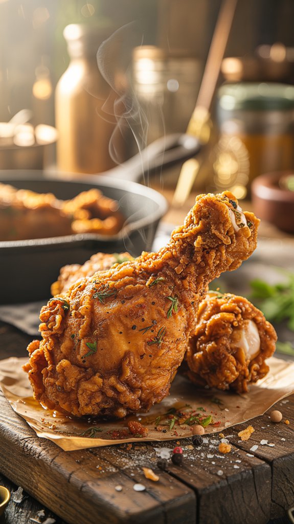 crispy southern fried chicken