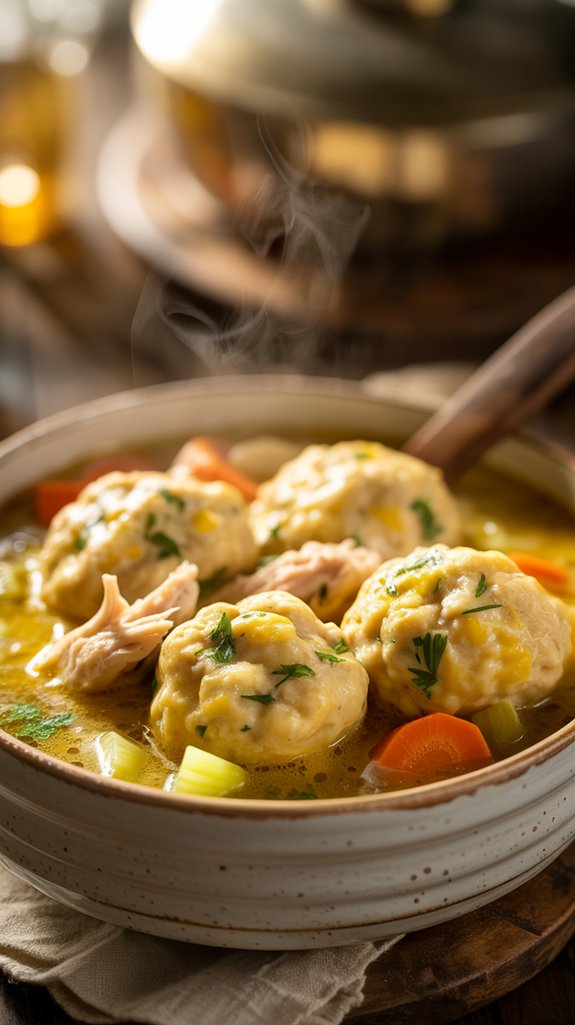 crockpot chicken and biscuits
