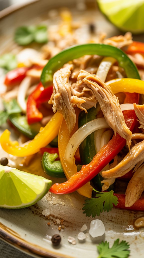 crockpot chicken fajitas recipe